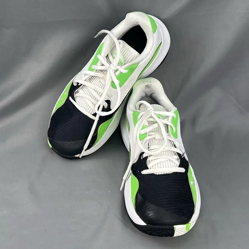Under Armour Lockdown 7 Low Women’s 9 Men’s 7.5 Black Green Basketbal